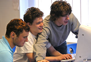 Ashbourne Independent Sixth-form College students